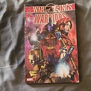 Marvel Comic Book.  War of Kings Warriors